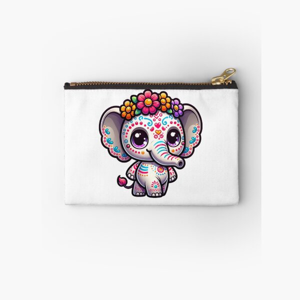 Item preview, Dia De Los Muertos Elephant designed and sold by thefurrypickle.