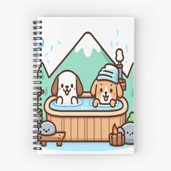 Item preview, Doggos Onsen 2  designed and sold by ClearNight.