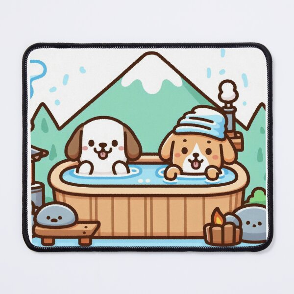 Item preview, Doggos Onsen 2  designed and sold by ClearNight.