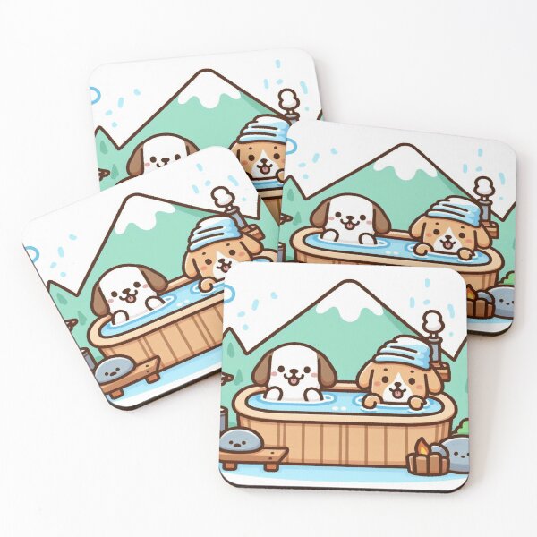 Item preview, Doggos Onsen 2  designed and sold by ClearNight.