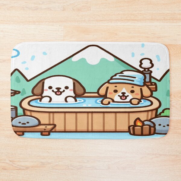 Item preview, Doggos Onsen 2  designed and sold by ClearNight.