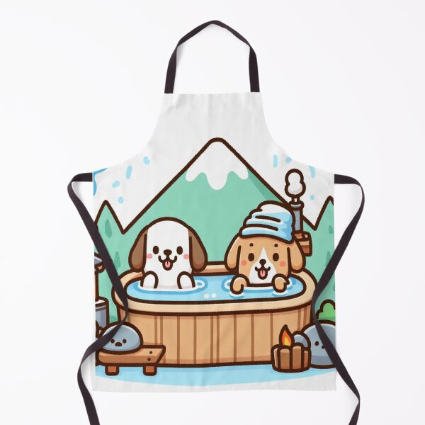 Item preview, Doggos Onsen 2 designed and sold by ClearNight.