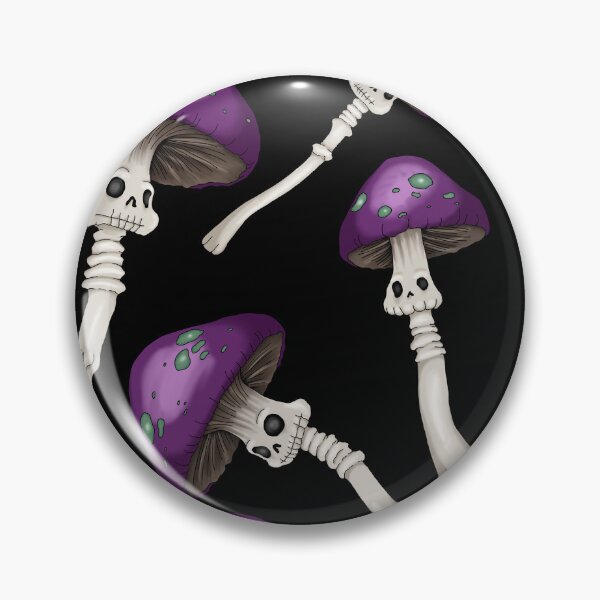 Item preview, Skeleton mushroom purple  designed and sold by Caseymax.