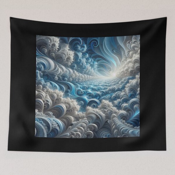 Item preview, Fractal Waves 4 designed and sold by Sybille-Yates.