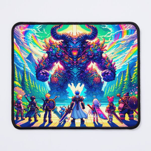 Item preview, RPG Pixel Art | 16 Bit Battle | Pixel Art Artwork | Rainbow Monster designed and sold by OrganicLights.