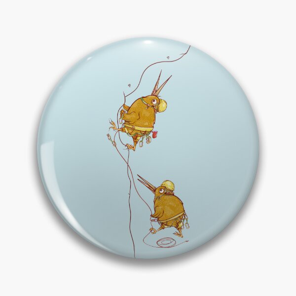 Item preview, Kiwi Birds rock climbing New Zealand designed and sold by piedaydesigns.