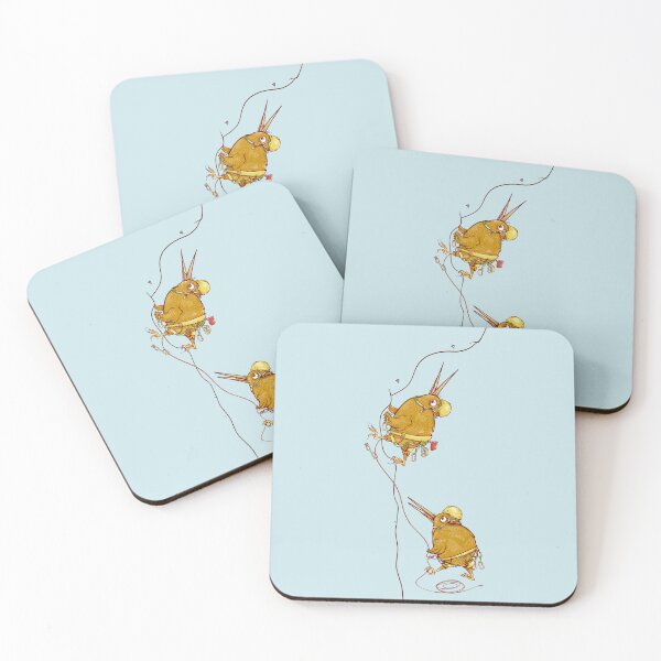 Item preview, Kiwi Birds rock climbing New Zealand designed and sold by piedaydesigns.