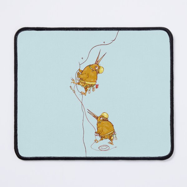 Item preview, Kiwi Birds rock climbing New Zealand designed and sold by piedaydesigns.
