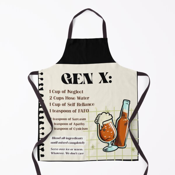 Item preview, Gen X Recipe designed and sold by DesignsbyDugar.