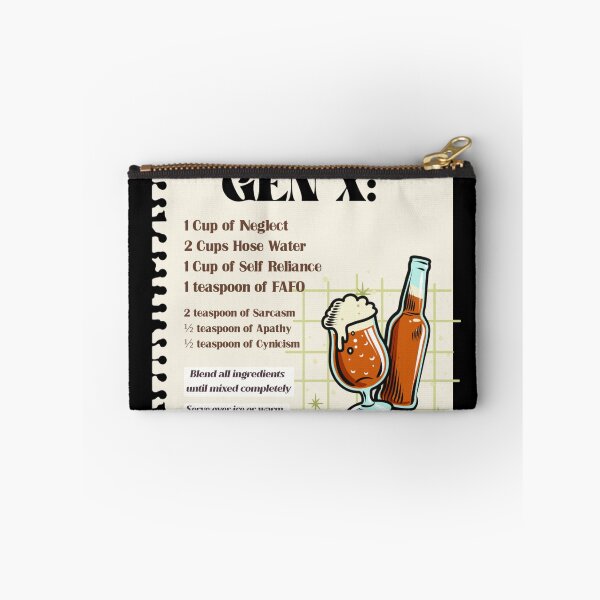 Item preview, Gen X Recipe designed and sold by DesignsbyDugar.