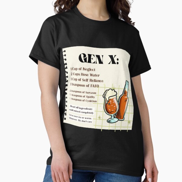 Item preview, Gen X Recipe designed and sold by DesignsbyDugar.