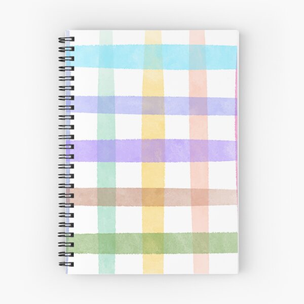 Item preview, Hand-Painted Harmony: Pastel-Coloured Plaid Pattern Background" designed and sold by hjian8219.