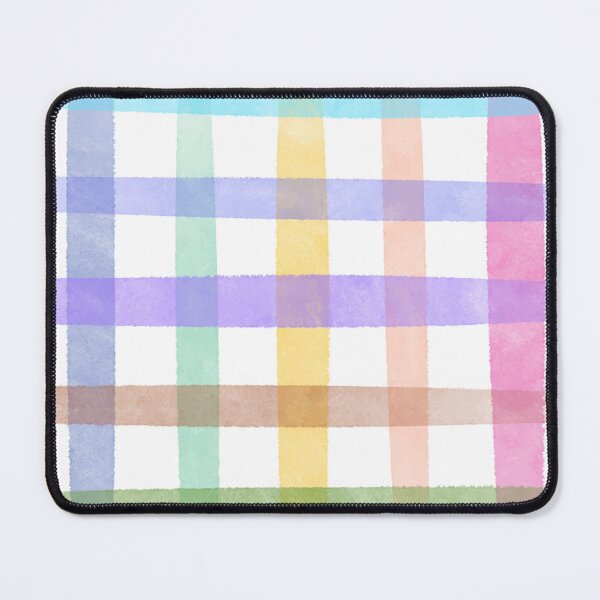 Item preview, Hand-Painted Harmony: Pastel-Coloured Plaid Pattern Background" designed and sold by hjian8219.