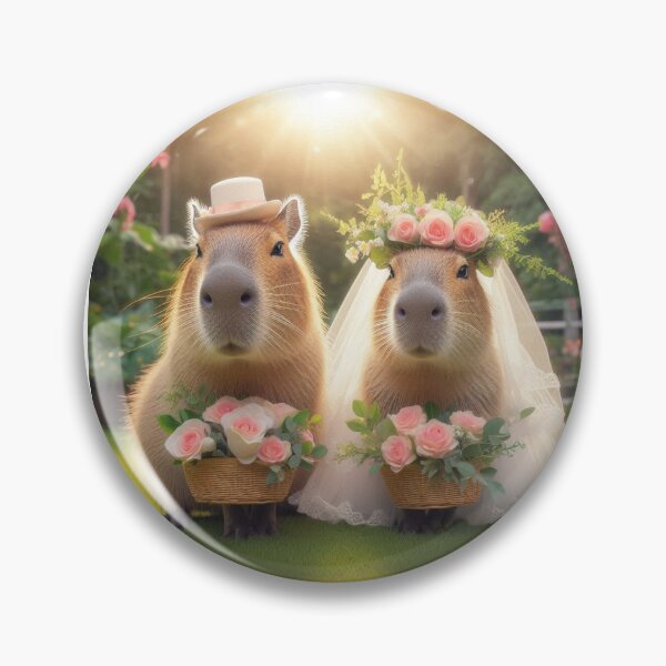 Item preview, Capybara's wedding2-3 designed and sold by Capybara Art Lover.