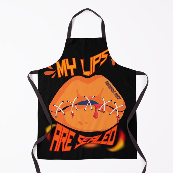 Item preview, My lips are sealed designed and sold by Wildside Kult.