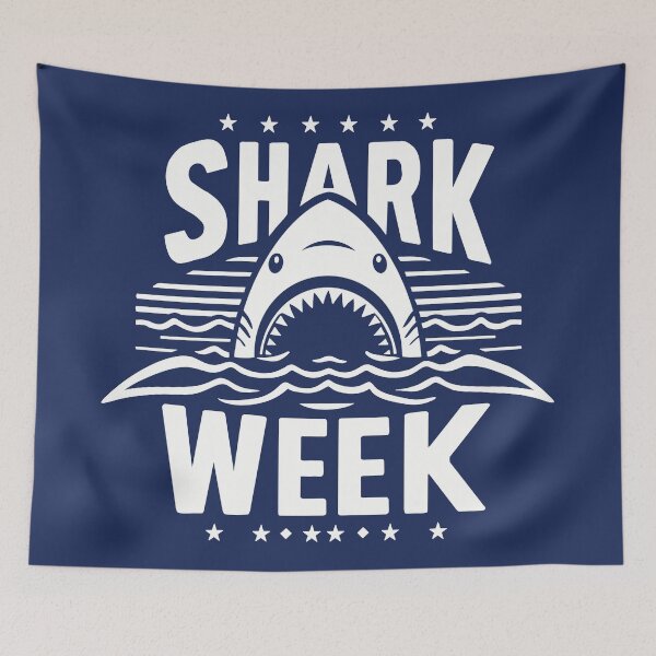 Item preview, Shark Week designed and sold by ChunkByChunk.