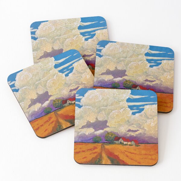Item preview, Summer Storm Over a Country House designed and sold by FatBearAutumn.