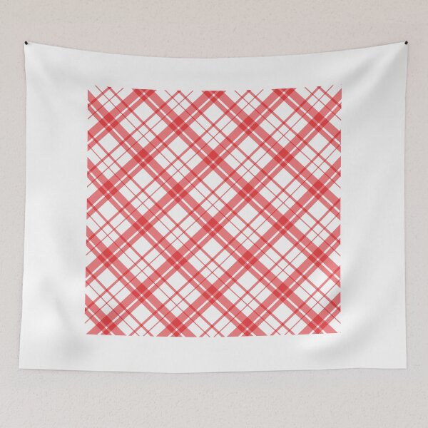 Item preview, "Festive Elegance: Christmas-Themed Red Plaid Background designed and sold by hjian8219.
