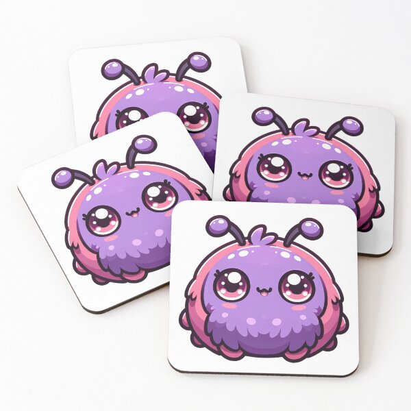 Item preview, Kawaii Bug Named Fuzzy Hug designed and sold by BassHeadMomma.