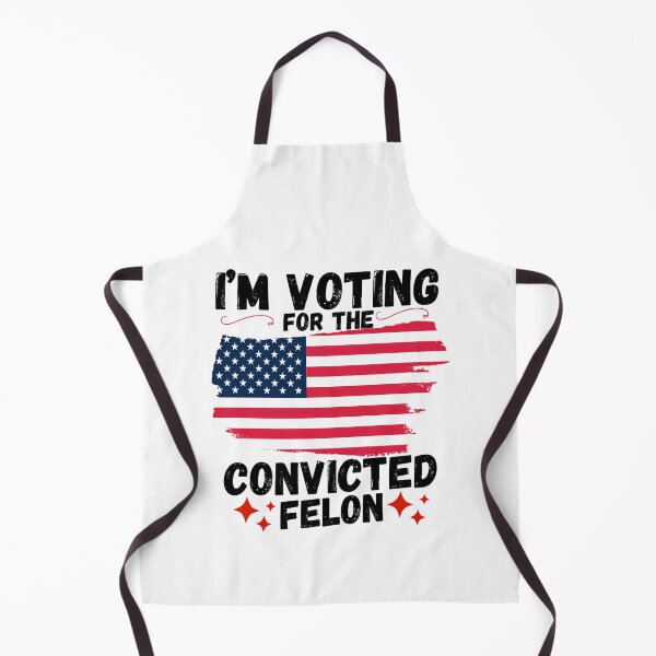 Item preview, Im voting for the convicted felon 2024 designed and sold by VividDripCo.