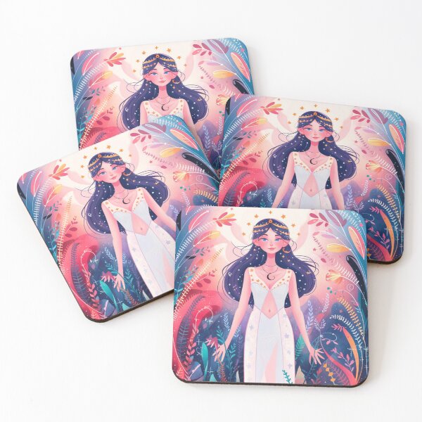 Item preview, Virgo Astrology. Moon in Virgo, Zodiac sign, Virgo symbol designed and sold by ZodiacWonders.