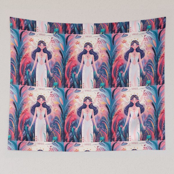 Item preview, Virgo Astrology. Moon in Virgo, Zodiac sign, Virgo symbol designed and sold by ZodiacWonders.