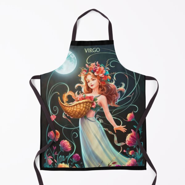Item preview, Virgo Astrology. Moon in Virgo, Zodiac sign, Virgo symbol designed and sold by ZodiacWonders.