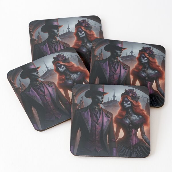 Item preview, Baron Samedi and Manman Brigitte designed and sold by CSApothecary.