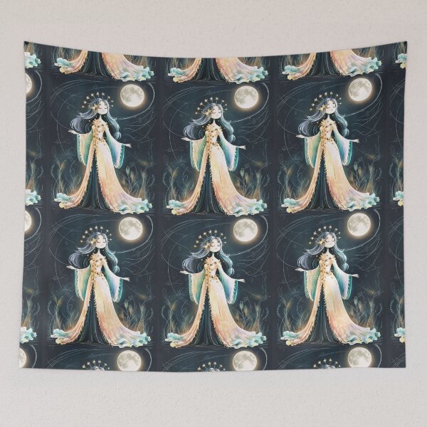 Item preview, Virgo Astrology. Moon in Virgo, Zodiac sign, Virgo symbol designed and sold by ZodiacWonders.