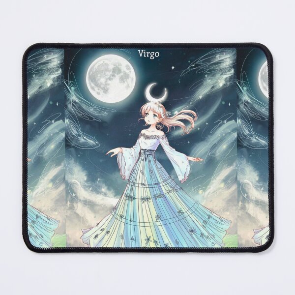 Item preview, Virgo Astrology. Moon in Virgo, Zodiac sign, Virgo symbol designed and sold by ZodiacWonders.