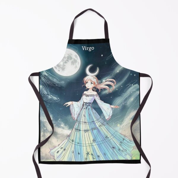 Item preview, Virgo Astrology. Moon in Virgo, Zodiac sign, Virgo symbol designed and sold by ZodiacWonders.
