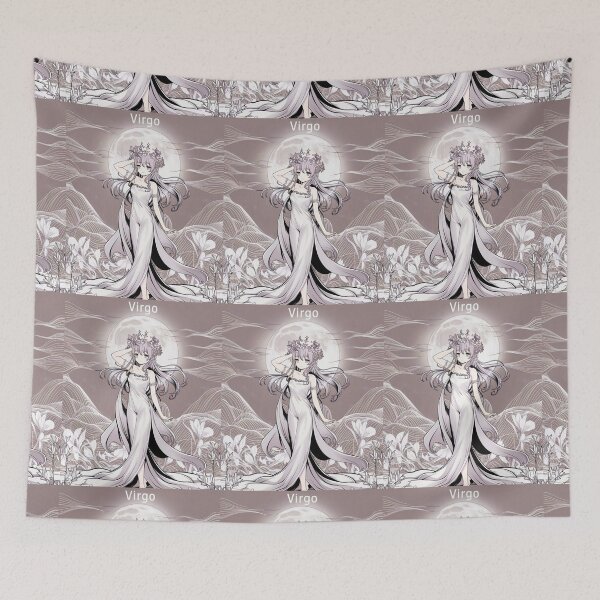 Item preview, Virgo Astrology. Moon in Virgo, Zodiac sign, Virgo symbol designed and sold by ZodiacWonders.