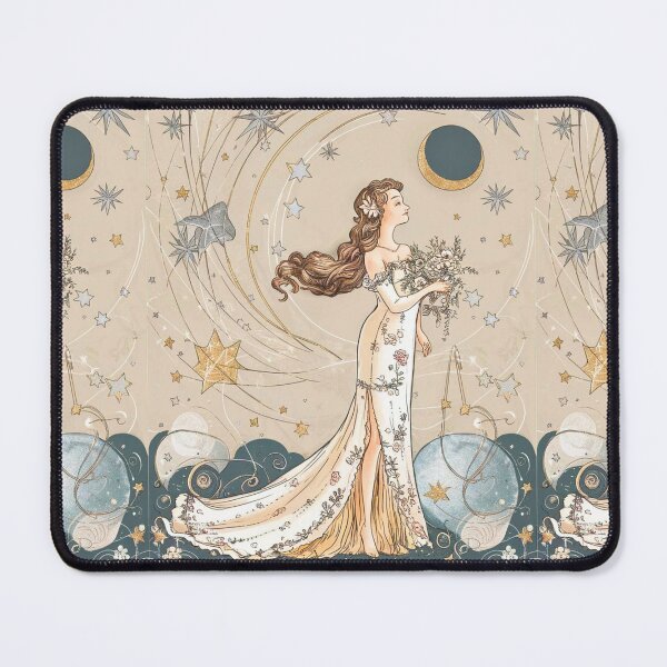 Item preview, Virgo Astrology. Moon in Virgo, Zodiac sign, Virgo symbol designed and sold by ZodiacWonders.