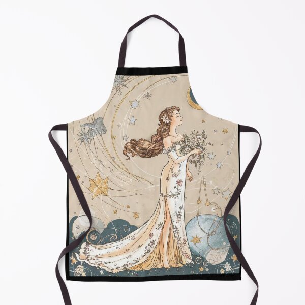 Item preview, Virgo Astrology. Moon in Virgo, Zodiac sign, Virgo symbol designed and sold by ZodiacWonders.
