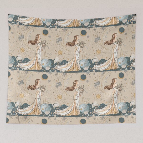 Item preview, Virgo Astrology. Moon in Virgo, Zodiac sign, Virgo symbol designed and sold by ZodiacWonders.