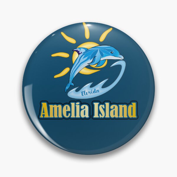 Item preview, Amelia Island Florida dolphin designed and sold by studioss76.