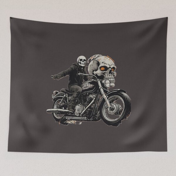 Item preview, Skeleton Biker 03 designed and sold by AGiftToYou.