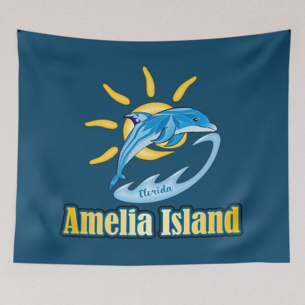 Item preview, Amelia Island Florida dolphin designed and sold by studioss76.