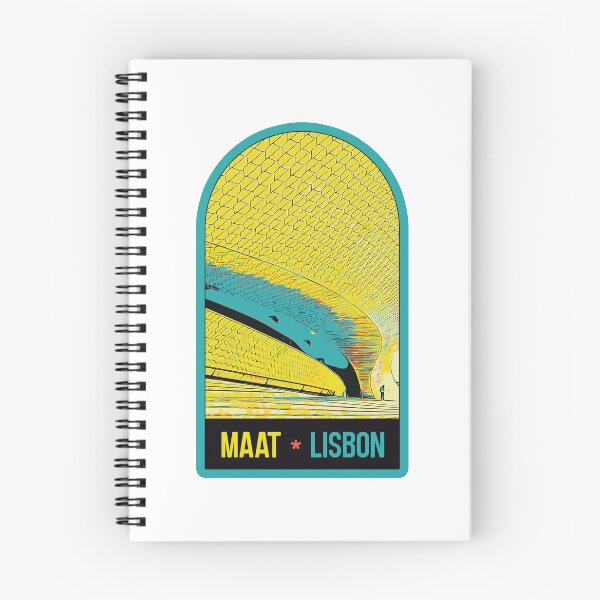 Item preview, MAAT Museum Lisbon yellow illustration designed and sold by Lemomo-artworks.