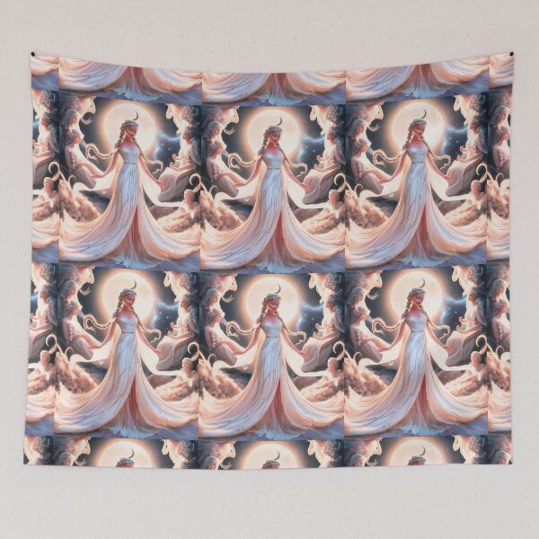 Item preview, Virgo Astrology. Moon in Virgo, Zodiac sign, Virgo symbol designed and sold by ZodiacWonders.