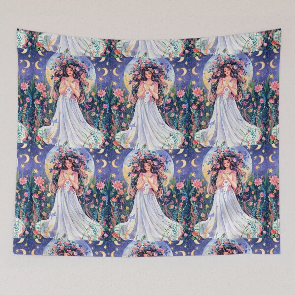 Item preview, Virgo Astrology. Moon in Virgo, Zodiac sign, Virgo symbol designed and sold by ZodiacWonders.