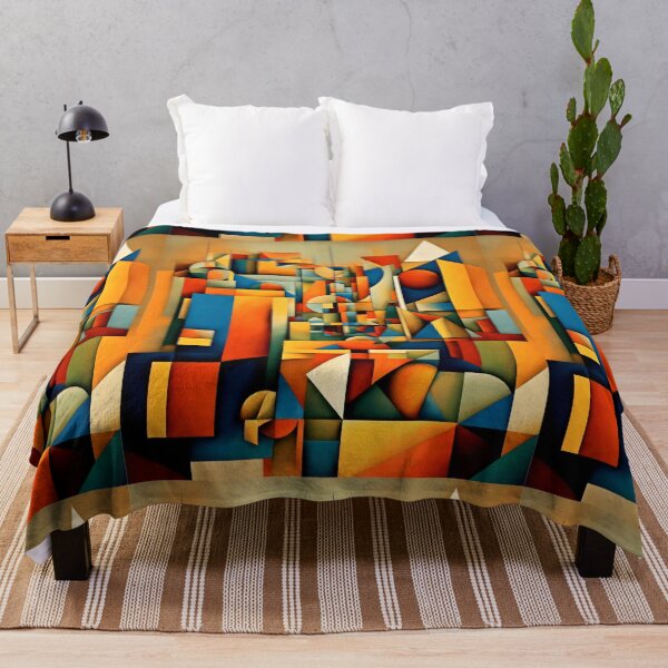 Item preview, Abstract geo colors pattern  designed and sold by UZRWRLD .