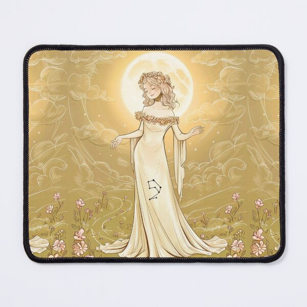 Item preview, Virgo Astrology. Moon in Virgo, Zodiac sign, Virgo symbol designed and sold by ZodiacWonders.