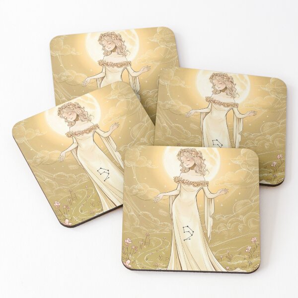 Item preview, Virgo Astrology. Moon in Virgo, Zodiac sign, Virgo symbol designed and sold by ZodiacWonders.
