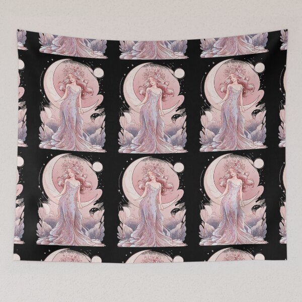 Item preview, Virgo Astrology. Moon in Virgo, Zodiac sign, Virgo symbol designed and sold by ZodiacWonders.