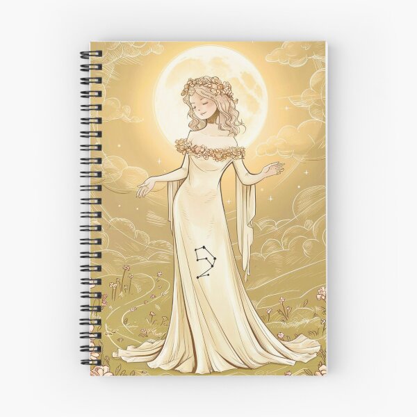 Item preview, Virgo Astrology. Moon in Virgo, Zodiac sign, Virgo symbol designed and sold by ZodiacWonders.