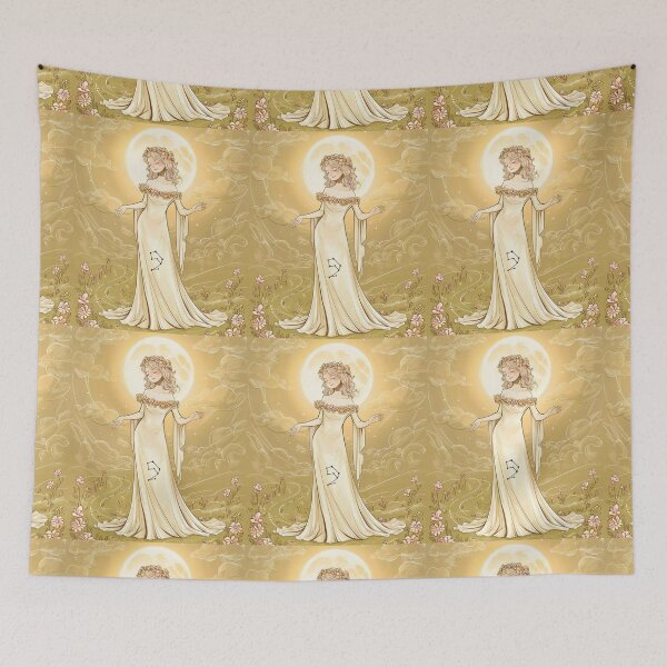 Item preview, Virgo Astrology. Moon in Virgo, Zodiac sign, Virgo symbol designed and sold by ZodiacWonders.