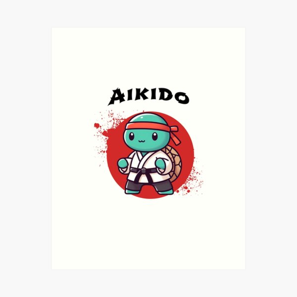 Artikel-Vorschau von Aikido-Schildkröte, designt und verkauft von LemuellTrends.
