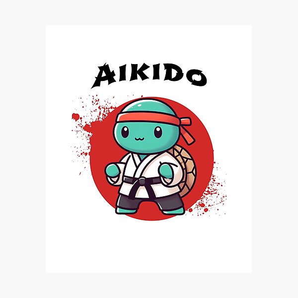 Artikel-Vorschau von Aikido-Schildkröte, designt und verkauft von LemuellTrends.