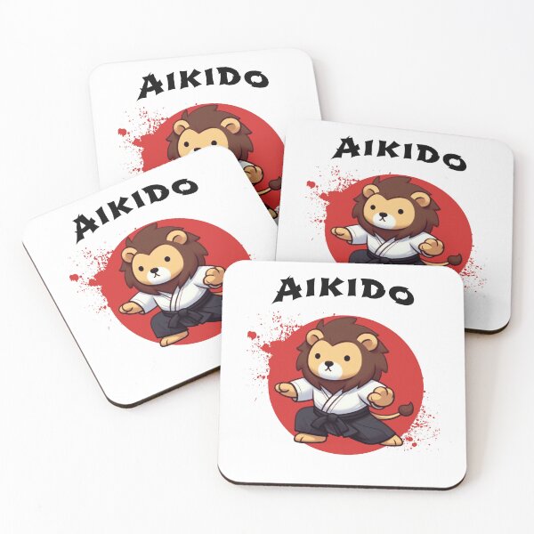Artikelvorschau, Aikido-Löwe entworfen und verkauft von LemuellTrends.